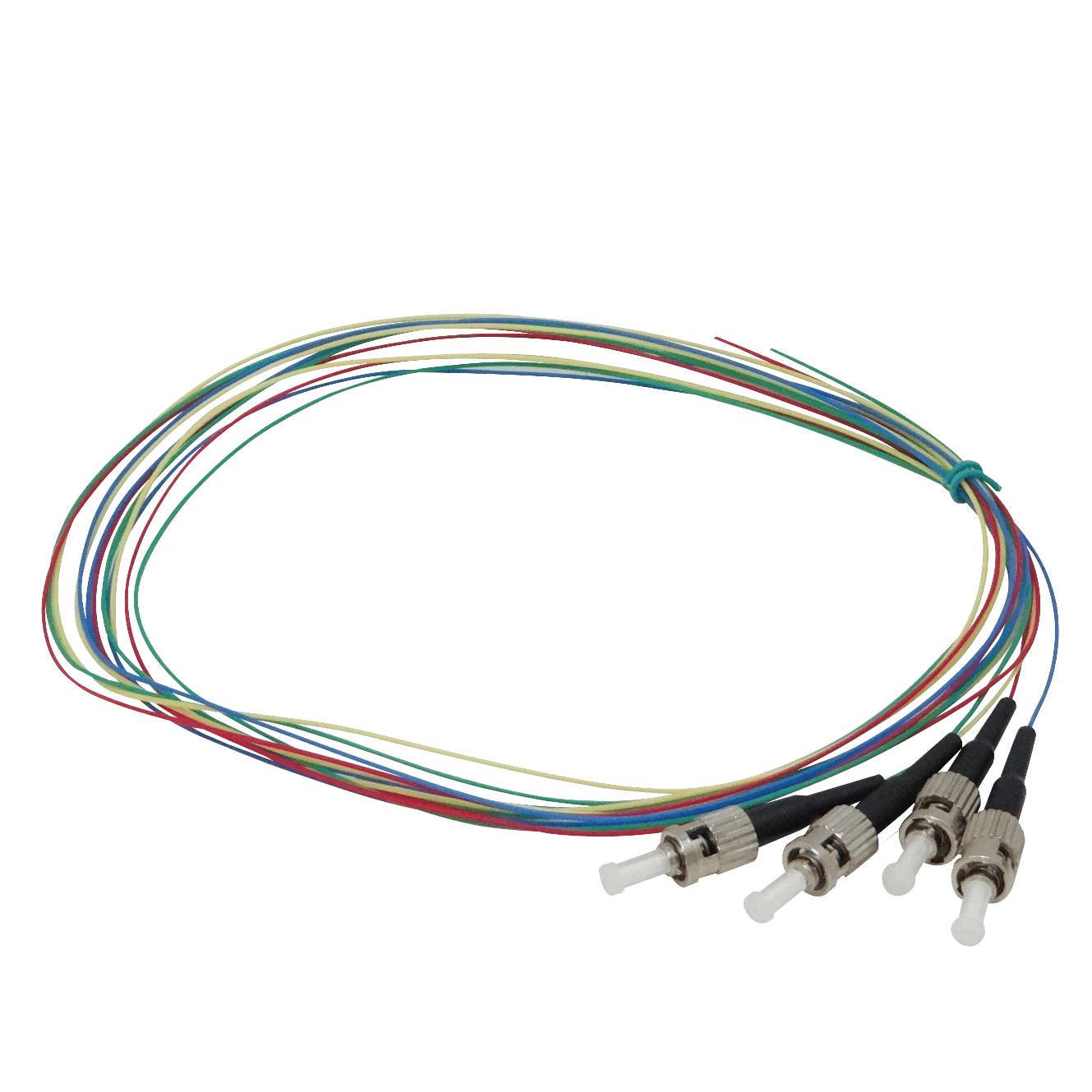 JFMT-4 ST/UPC OM1 Multimodo 1,5mt 4-Unidades Pigtail 62.5/125um 0,9mm 150cm