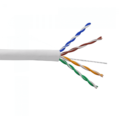 CBD-UW1 DAHUA Red de 100 metros categoría 5e color Blanco cubierta PVC cable UTP monohilo núcleo Cobre calibre AWG24 referencia PFM920I-5EU