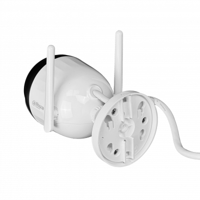 F4CN-LED. DAHUA 4 Megapíxeles lente 2,8mm Inalámbrico 2,4GHz Ranura MicroSD IP67 1-100 Iluminación infrarroja 30 metros incluye fuente 12Vdc 0280B
