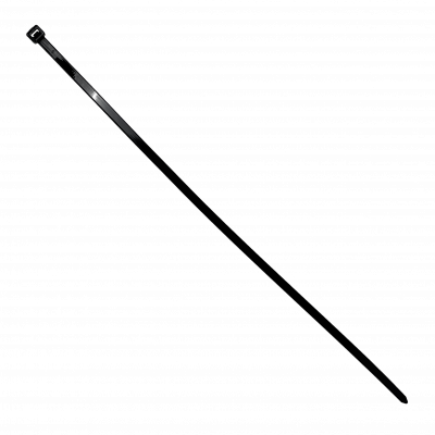 CV-43N Paquete de 50 bridas plásticas de nailon negro 300x4,8mm dimensión 4.8x300mm