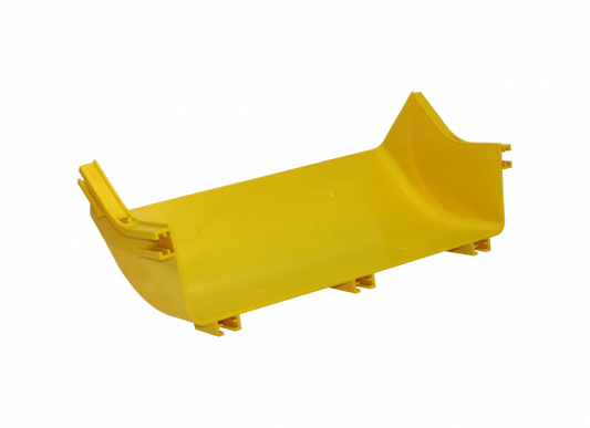 CCA-360-AI 360x100mm Escuadra 45º Interior Amarilla PC+ABS LSZH Macho