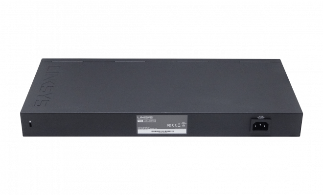 LGS124P LINKSYS 24-1000(12-PoE+at) 120W-tot No-Administrable Rack 100-240VAC