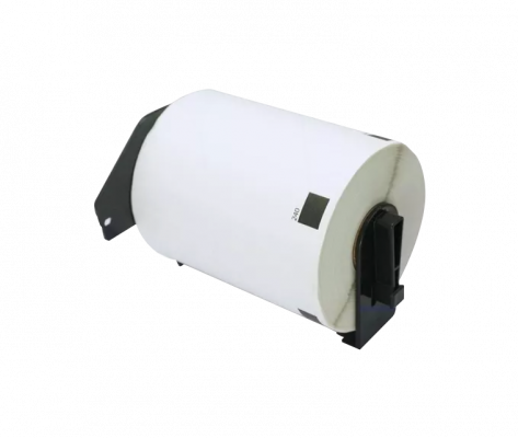 DK1240 Brother Etiquetas autoadhesivas de papel blanco 50,5x101mm para QL, paquete de 600 unidades, formato 5x10cm