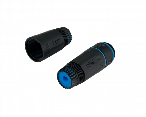 1G-68. Cat6 1Gbps Copla Exterior RJ45 STP FTP M25 IP68 Hembra-Hembra