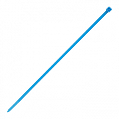 CV-32A Paquete de 50 unidades sujetacables de nailon azul 200x3.5mm brida plástica 3.5x200mm
