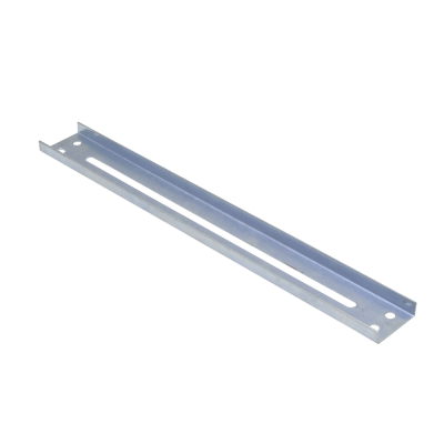 CCA-40C 40cm 4-Perforaciones Barra Metálica Ranurada Soporte para CC-240 402x49x13mm