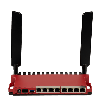 L009U. MIKROTIK 8-1000 1-SFP Display USB L4 2,4GHz-1W-2x2 PoE L009UIGS-2HAXD-IN