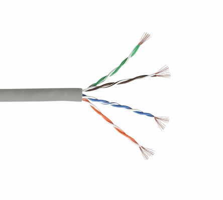 CPG-05 ULINK Cable de Conexión Multifilar Cat5E Gris de 0,5 metros Moldeado por Inyección, 1 Unidad