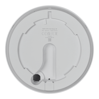 UVC-G6-DOME-W UI Blanco Domo 8MP AI 1-100 IK10 IP66 110º IR30 CámaraIP Micrófono req-PoE