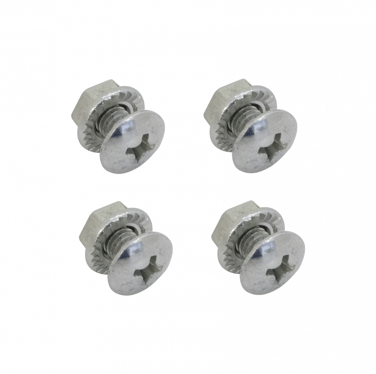 M6-4T LINKMADE 4-pares Tornillo-Tuerca sin-Jaula 10x19/32 Longitud-12/15mm Perno