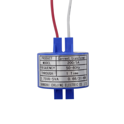 CT5-200 200A/5A 0.5-Class 0,5 Diametros 23mm-interior 50mm-exterior Cable-1vez