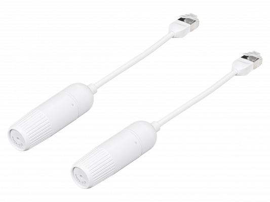 RJ45-15MM UBIQUITI 2 unidades Adaptador RJ45 Categoría6A Apantallado Conexión Macho-Hembra