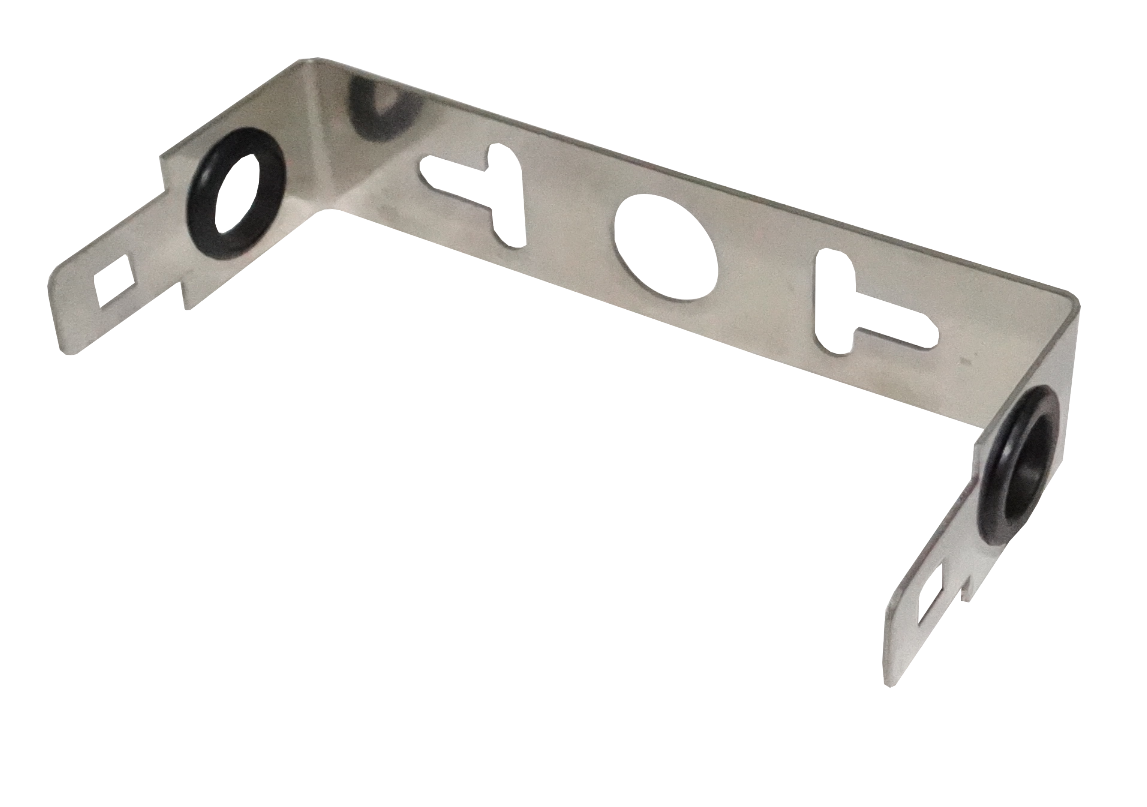FRAME10P 10-Pares 22mm 1-KRONE Bastidor Metalico Base 1-Regleta