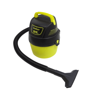 ASPIRADORA-12V STANLEY Aspiradora Portátil 12V para Líquidos y Sólidos 3,8 Litros Cable 5 Metros Enchufe Automotriz