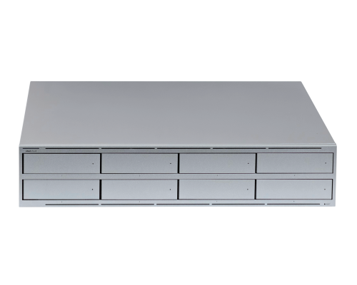 UNAS-PRO-8 UBIQUITI Almacenamiento NAS 8-bahías-RAID 2-M.2 1-10G 2-SFP+ 2U 2(1-PSU-1215) UniFi Drive