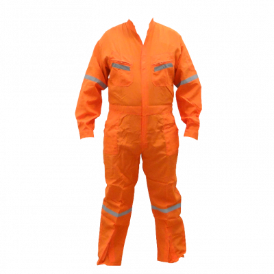 OVEROL-MB M Naranjo 44/46 Alt-172cm Overol Poplin Cintas-Reflectantes Poliester