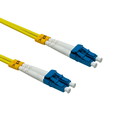 JFSLL25 25 metros Cable de Fibra Óptica Monomodo Dúplex LC-LC SM 9/125um Chaqueta 3.0mm