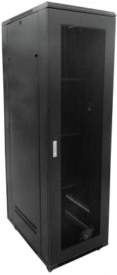 RK42-9PL LINKMADE Armario Rack 42U 900mm Fondo 90cm Microperforado con Ventilador-Bandeja-PDU