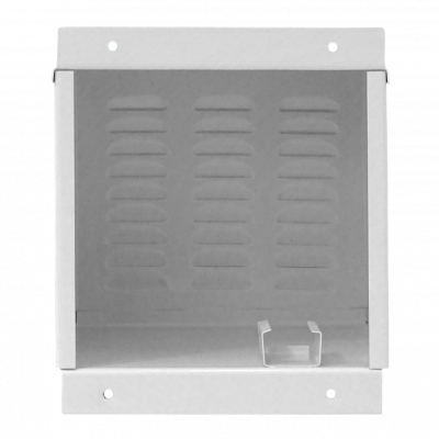 GAB15W Caja 18,5x17x18cm Metálica Para Alarma 15W Perforada Antisabotaje