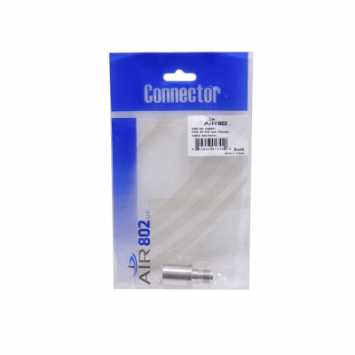 ZH6C. RPTNC-Hembra LMR600 Conector Coaxial Crimpeable Soldable CA600