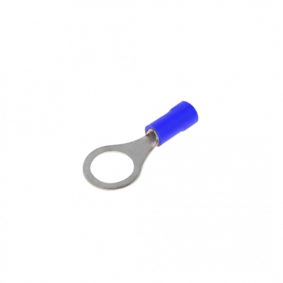 OJO-8425 RV2-8 Terminal Ojal 8,4mm para Cable 1,5-2,5mm2 100-unidades Conector Azul Aislado PVC