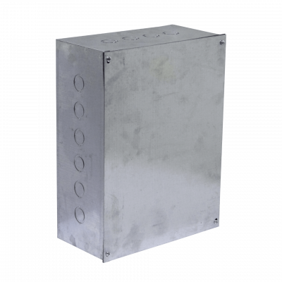 FPCWM-7 C34 Caja 400x300x150mm c/Tapa-405x305mm Zincada Metalica