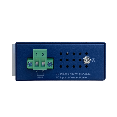IGT-815AT PLANET 1-1000 1-SFP Carril-DIN industrial Convertidor de Medios necesita-Fuente