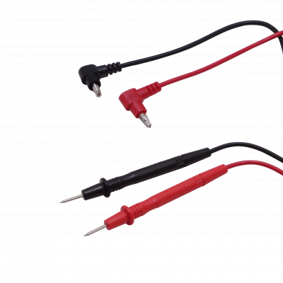 PROBE Repuesto Par Cables 57cm Punta16mm p/instrumento Multitester Universal