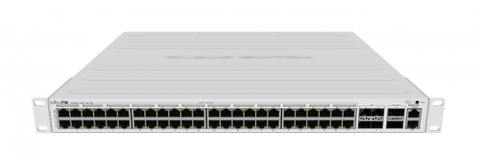 CRS354-48P-4S+2Q+RM MIKROTIK req-C13 2-QSFP+40G 48-1000-PoE 4-SFP+10G MGMT L5 1-PSU Switch