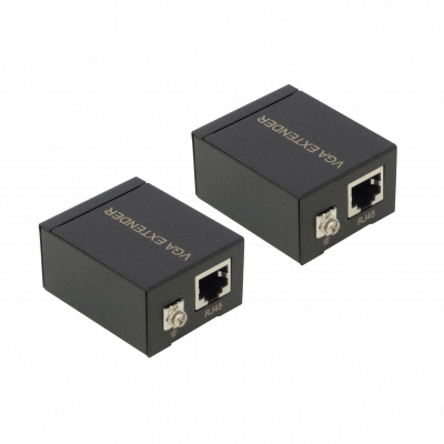 VGA-RJ45 Extension Pasiva Pareja VGA-H UTP-RJ45 60mt no requiere fuentes poder