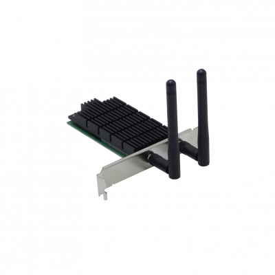 T4E TP-LINK AC1200 1200mbps 2,4Ghz 5GHz PCIe-x1 2-RPSMA High/Low-Profile