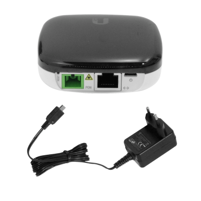 UF-LOCO UBIQUITI incluye-Fuente GPON ONU 1-1000-PoE24 1-SC/APC SM B+ sin-Pantalla