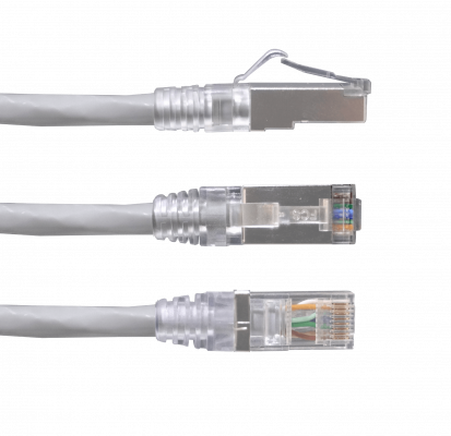 C6AG-2F FURUKAWA Cable de Conexión RJ45 Gigalan de 2 Metros Cat6a Gris F/UTP LSZH 35085441