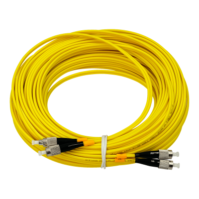 JFSFF20 20mt FC/UPC-FC/UPC Monomodo SM Dúplex Cable Puente de Fibra 9/125um 3mm