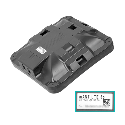 MANT-LTE-5O MIKROTIK Antena 2x2 de 5dBi, 699-2690MHz (0,7-2,7GHz), con 2 Conectores SMA-Hembra y Dimensiones 129x129x34mm
