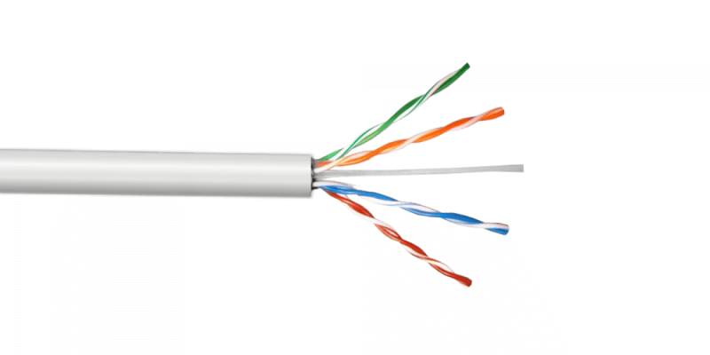 UC-C6-CMP UBIQUITI Cable de Red Par Trenzado No Apantallado Cat6 Interior Blanco 305m 23AWG 600MHz Caja