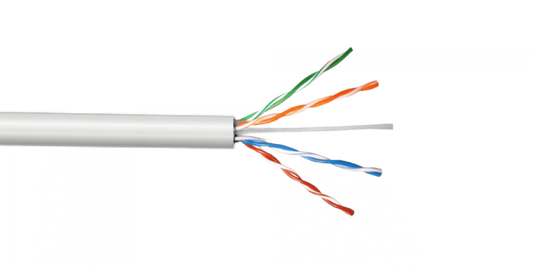 UC-C6-CMP UBIQUITI Cable de Red Par Trenzado No Apantallado Cat6 Interior Blanco 305m 23AWG 600MHz Caja