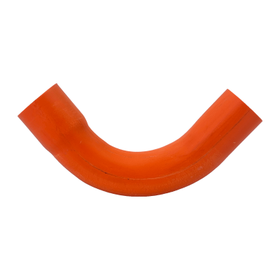 NVC40-C. Conexión angular 90° PVC diámetro 40mm para conducto naranjo con certificación SEC
