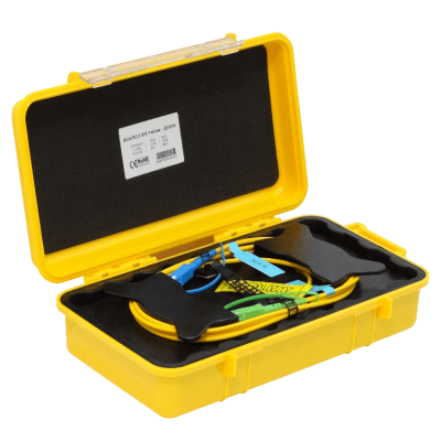 BOB-2AC 2km 9/125 SC/APC-SC/UPC G652 Monomodo SM SX 2000mt Carrete de Lanzamiento