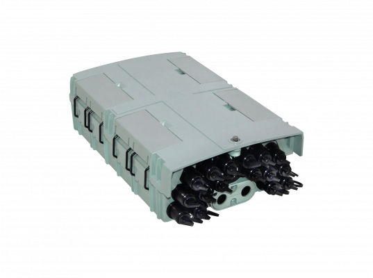 BOX-X16 Blanca 16-OptiTap 16-SC IP65 2-Estopa Caja Fibra NAP req-JXSXX miniSC