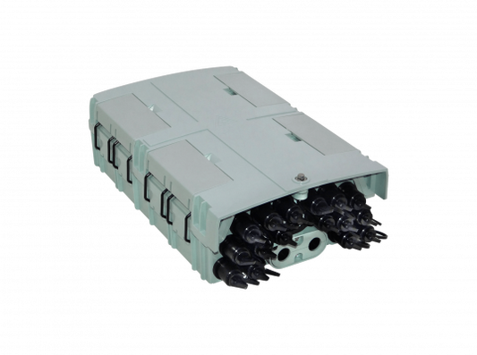 BOX-X16 Blanca 16-OptiTap 16-SC IP65 2-Estopa Caja Fibra NAP req-JXSXX miniSC