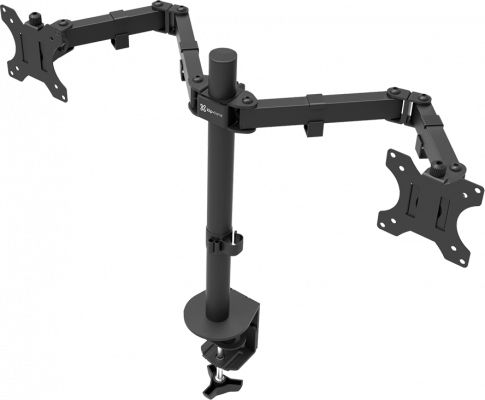 SOME-2 KLIPXTREME Soporte Articulado 360º para 2 Monitores 13-32pulg Capacidad 8kg