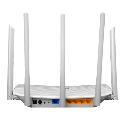 C60 TP-LINK AC1350 5GHz-867mbps 2,4GHz-450mbps 5-Antenas-Integradas 4-100 1-WAN
