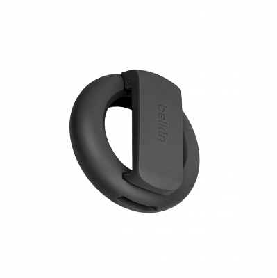 ESTU-AIRT Estuche AirTag Gris con Clip Apto Llavero/Bolso