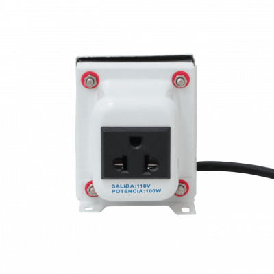 ME-100W. MACROTEL Transformador de 100W con derivación a tierra 110V-220VAC Trafo