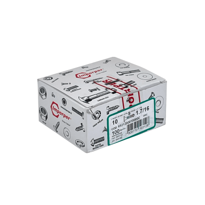 YUW6-16 Tornillo Autotaladrante Winger 100 piezas 10-24 X 1-7/16 pulgadas 652120001
