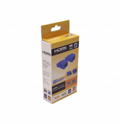 HDMI-30T 1-Cable-ParTrenzado-CAT6 HDMI 2.0 1080p Extensor SinAlimentación hasta 30metros