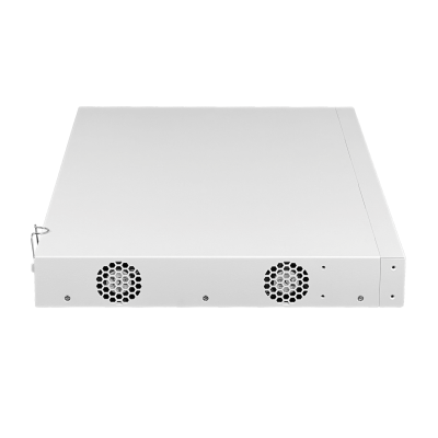 CRS328-24P-4S+RM MIKROTIK Switch Capa 3 / Router Nivel 5 con 24 puertos Gigabit PoE, 4 ranuras SFP+ 10G y fuente de 150W total, requiere cableado