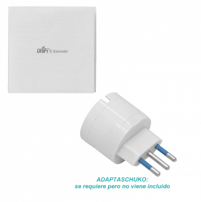 U6-EXTENDER UBIQUITI Amplificador WiFi6 4x4 4800/573mbps 5/2,4GHz 6/5dBi 100-240VAC