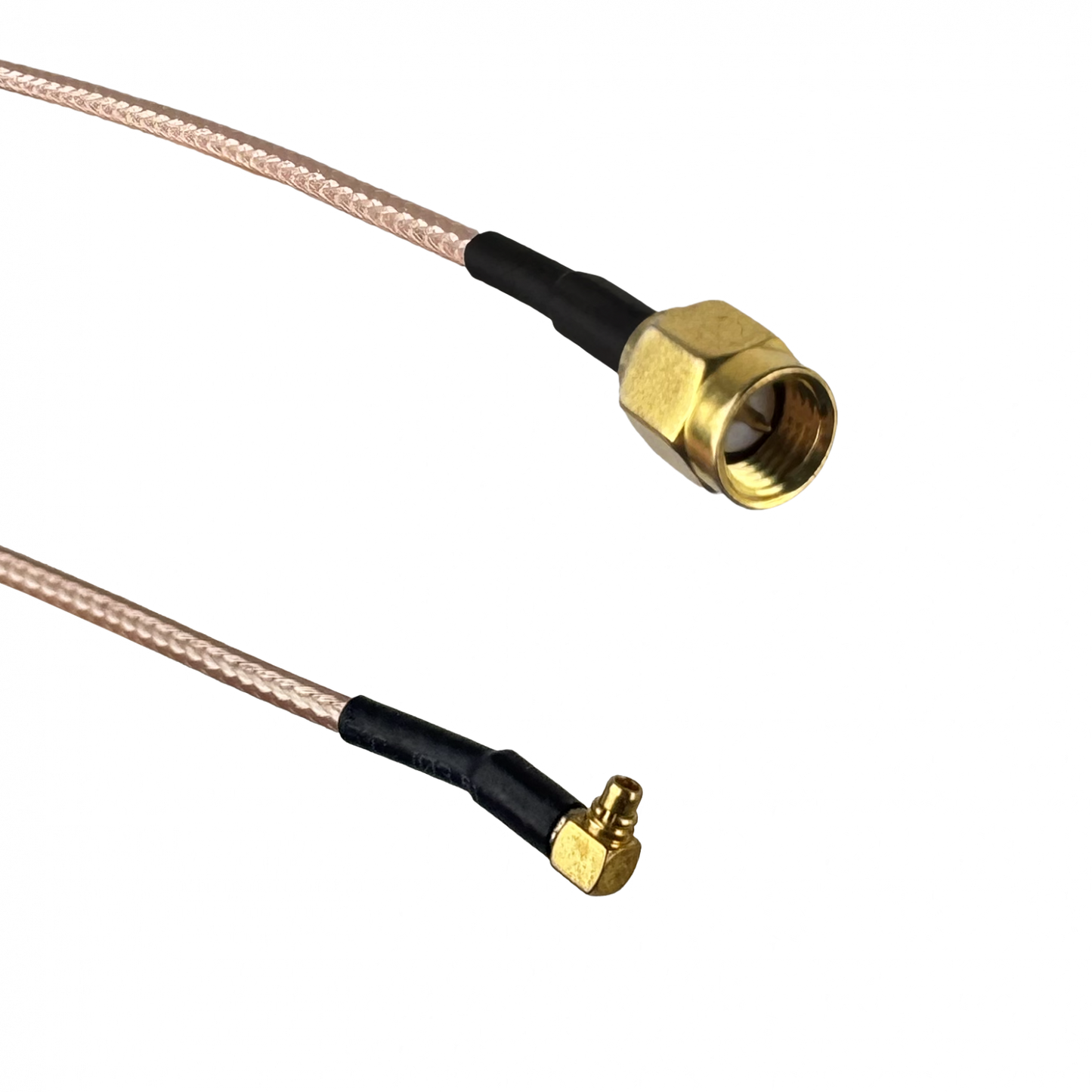 MMCX-SMAM-15 Cable .SMA-Macho MMCX-Macho Latiguillo 15cm CA100 LMR100